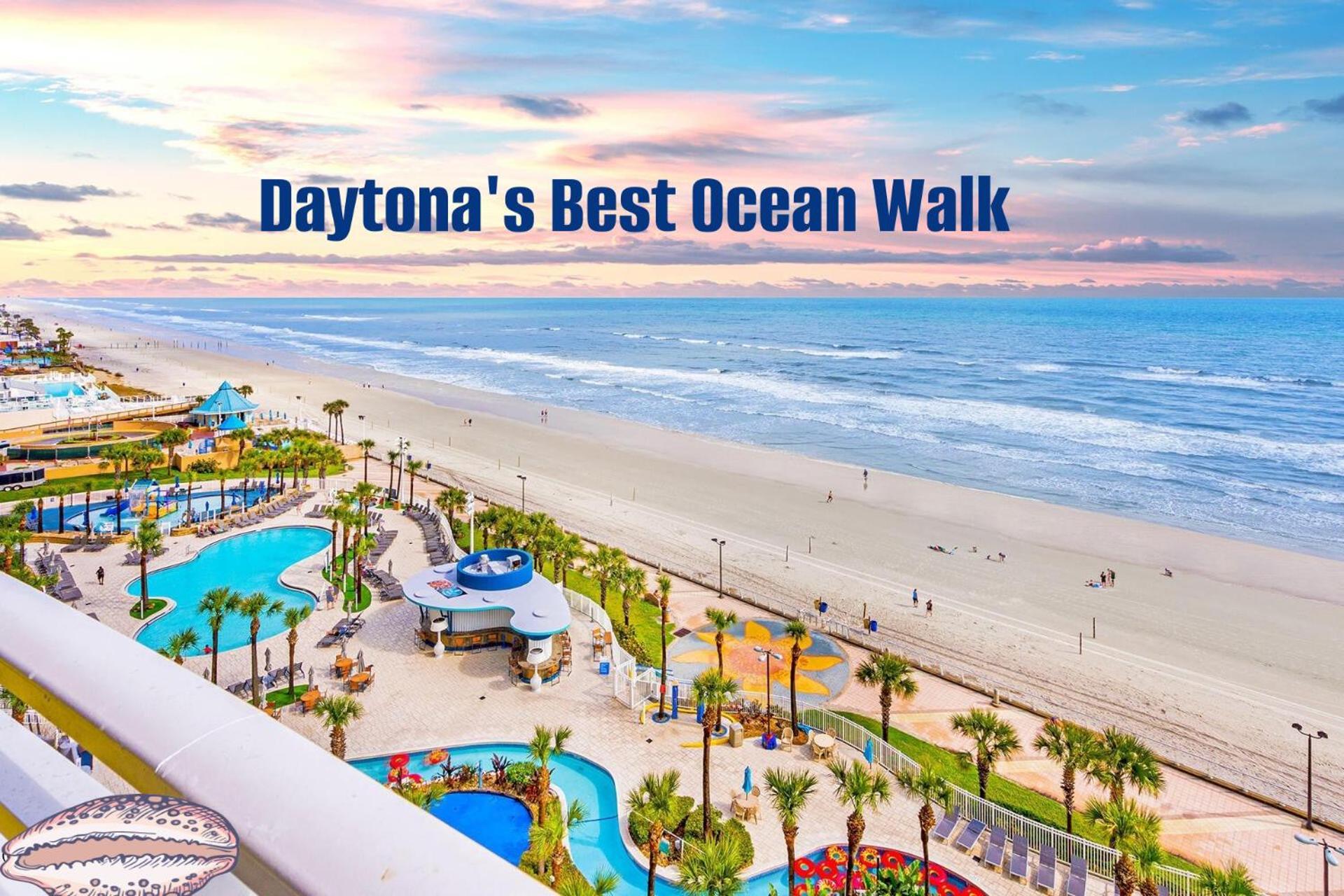 דייטונה ביץ' Vacation In Comfort And Luxury - 1 Bedroom Direct Oceanfront - Wyndham Ocean Walk Resort 1007 מראה חיצוני תמונה