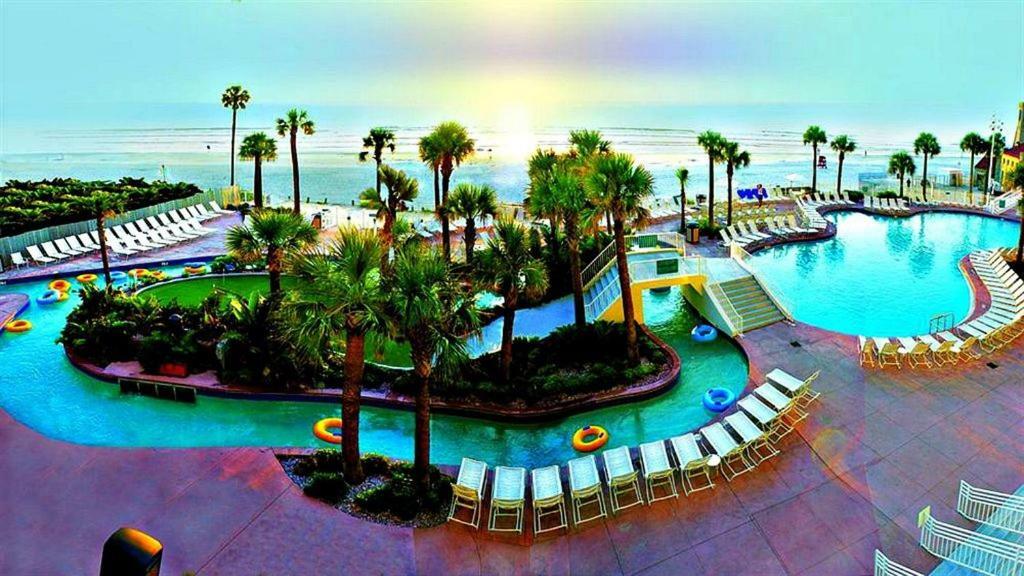 דייטונה ביץ' Vacation In Comfort And Luxury - 1 Bedroom Direct Oceanfront - Wyndham Ocean Walk Resort 1007 מראה חיצוני תמונה